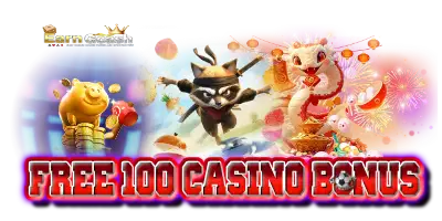 free 100 casino bonus